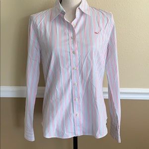 Vineyard Vines striped button down top